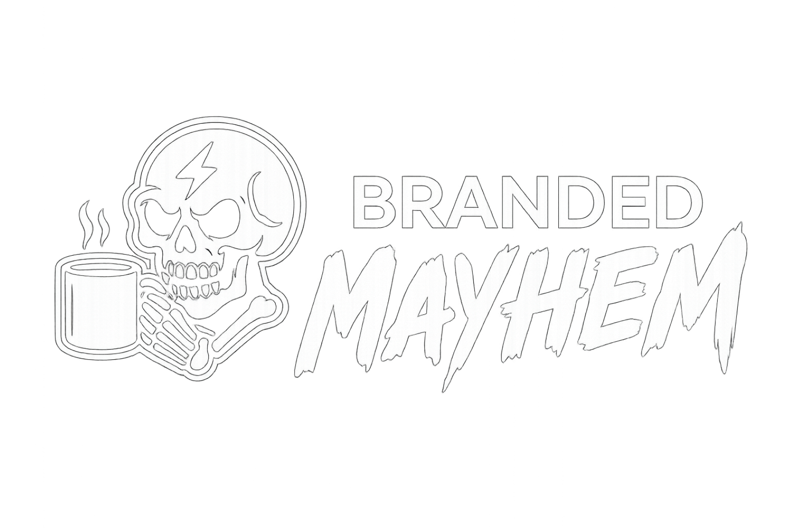 Branded Mayhem - marketing agency logo
